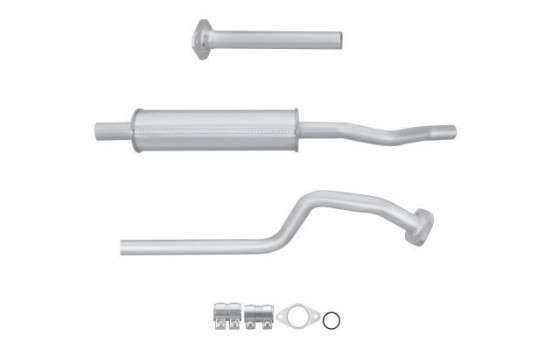 Front silencer - Easy2Fit Kit - Set with mounting parts, Image 2