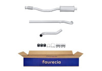 Front silencer - Easy2Fit Kit - Set with mounting parts