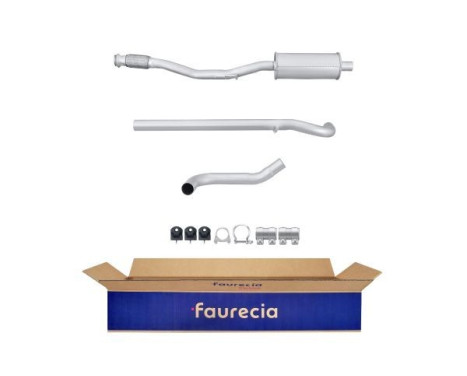 Front silencer - Easy2Fit Kit - Set with mounting parts