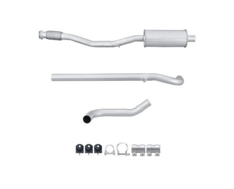 Front silencer - Easy2Fit Kit - Set with mounting parts, Image 2
