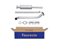 Front silencer - Easy2Fit Kit - Set with mounting parts