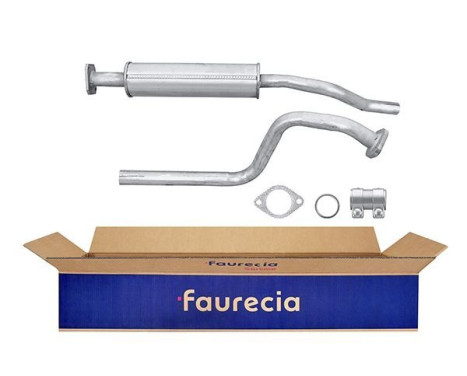 Front silencer - Easy2Fit Kit - Set with mounting parts