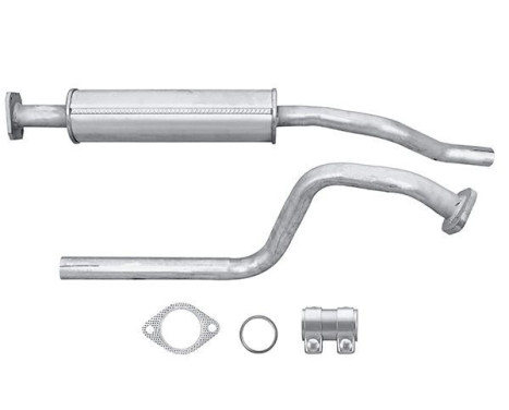 Front silencer - Easy2Fit Kit - Set with mounting parts, Image 2