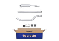 Front silencer - Easy2Fit Kit - Set with mounting parts