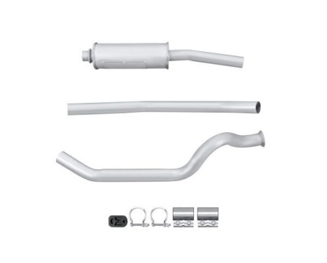Front silencer - Easy2Fit Kit - Set with mounting parts, Image 2