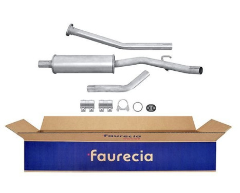 Front silencer - Easy2Fit Kit - Set with mounting parts