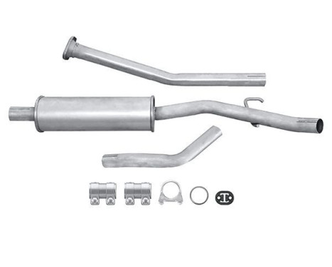 Front silencer - Easy2Fit Kit - Set with mounting parts, Image 2