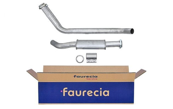 Front silencer - Easy2Fit Kit - Set with mounting parts