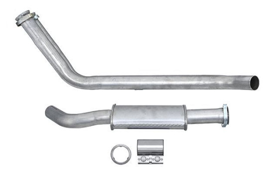 Front silencer - Easy2Fit Kit - Set with mounting parts, Image 2