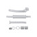 Front silencer - Easy2Fit Kit - Set with mounting parts, Thumbnail 2
