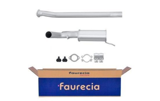 Front silencer - Easy2Fit Kit - Set with mounting parts