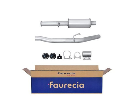 Front silencer - Easy2Fit Kit - Set with mounting parts