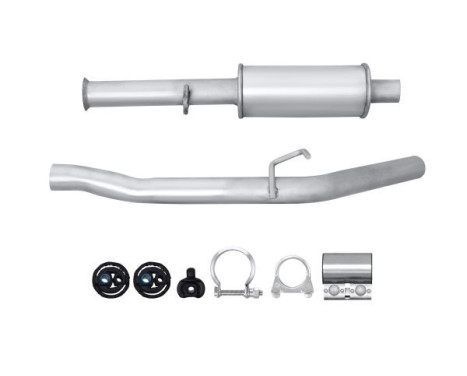Front silencer - Easy2Fit Kit - Set with mounting parts, Image 2