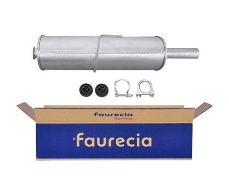 Front silencer - Easy2Fit Kit - Set with mounting parts