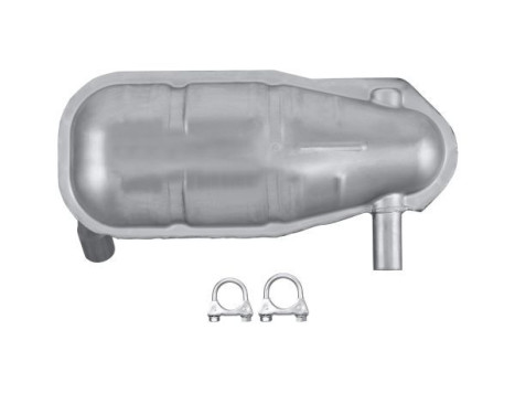 Front silencer - Easy2Fit Kit - Set with mounting parts, Image 2
