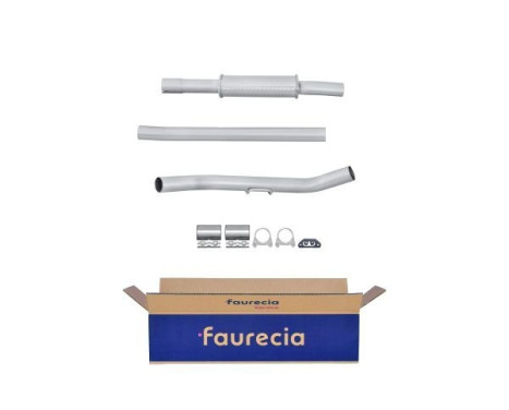 Front silencer - Easy2Fit Kit - Set with mounting parts