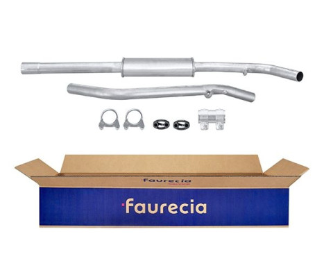 Front silencer - Easy2Fit Kit - Set with mounting parts