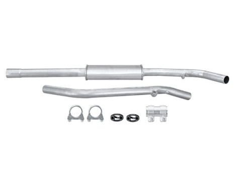 Front silencer - Easy2Fit Kit - Set with mounting parts, Image 2