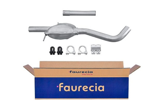 Front silencer - Easy2Fit Kit - Set with mounting parts