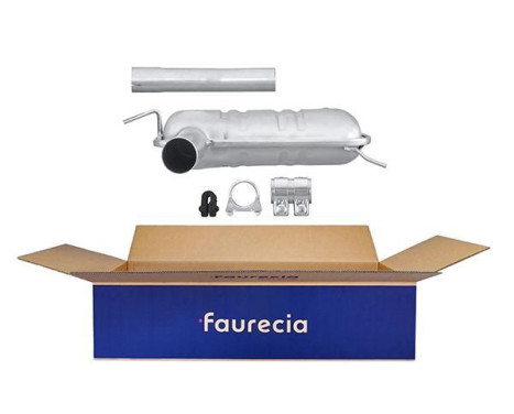 Front silencer - Easy2Fit Kit - Set with mounting parts