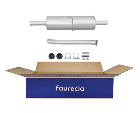 Front silencer - Easy2Fit Kit - Set with mounting parts