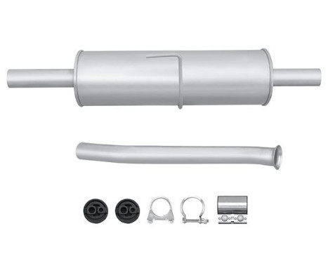 Front silencer - Easy2Fit Kit - Set with mounting parts, Image 2