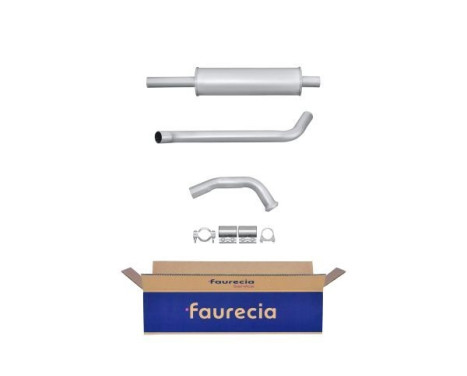 Front silencer - Easy2Fit Kit - Set with mounting parts