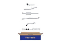 Front silencer - Easy2Fit Kit - Set with mounting parts