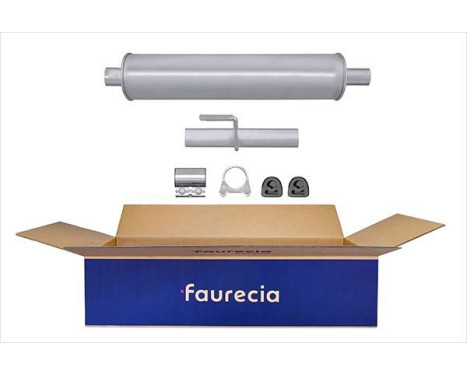 Front silencer - Easy2Fit Kit - Set with mounting parts