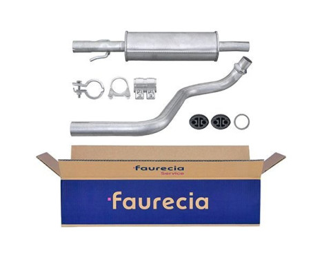 Front silencer - Easy2Fit Kit - Set with mounting parts