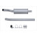 Front silencer - Easy2Fit Kit - Set with mounting parts, Thumbnail 2