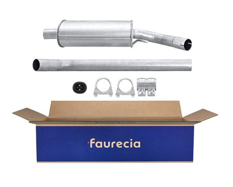Front silencer - Easy2Fit Kit - Set with mounting parts
