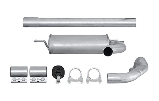 Front silencer - Easy2Fit Kit - Set with mounting parts, Image 2