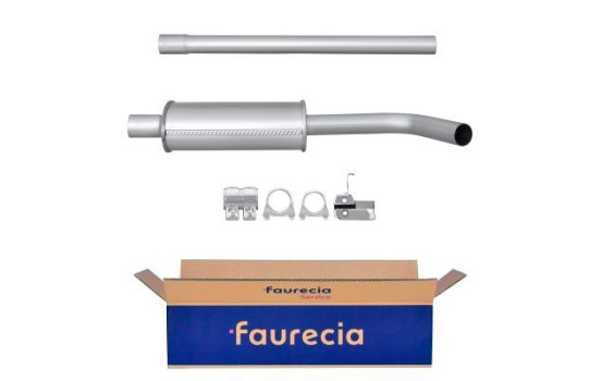 Front silencer - Easy2Fit Kit - Set with mounting parts
