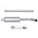 Front silencer - Easy2Fit Kit - Set with mounting parts, Thumbnail 2