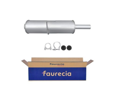 Front silencer - Easy2Fit Kit - Set with mounting parts