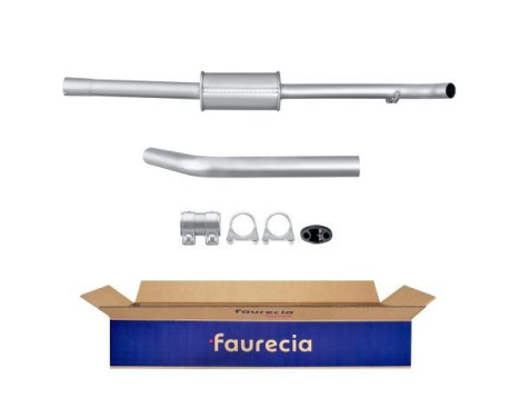 Front silencer - Easy2Fit Kit - Set with mounting parts