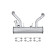 Front silencer - Easy2Fit Kit - Set with mounting parts, Thumbnail 2