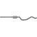 Middle muffler 284-971 Bosal