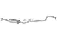 Middle muffler