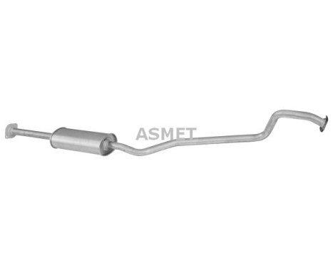 Middle muffler