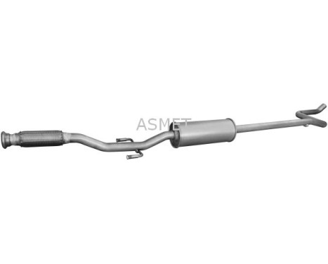 Middle muffler