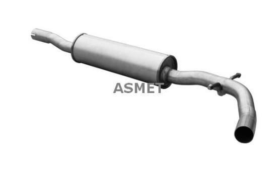 Middle muffler