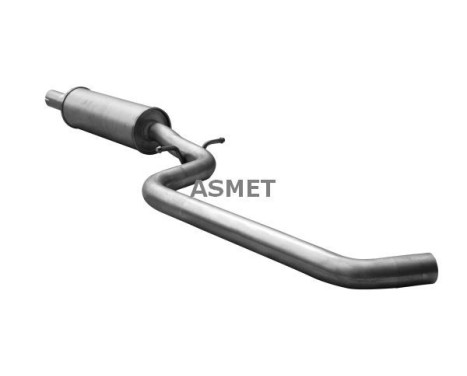 Middle muffler
