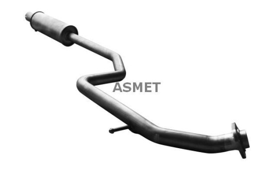 Middle muffler