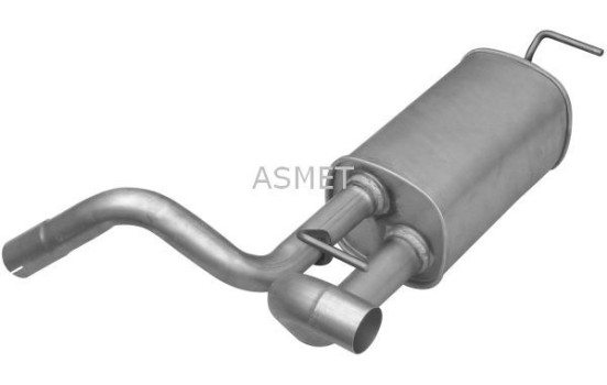 Middle muffler