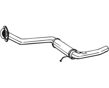 Middle Silencer 100-335 Bosal, Image 2
