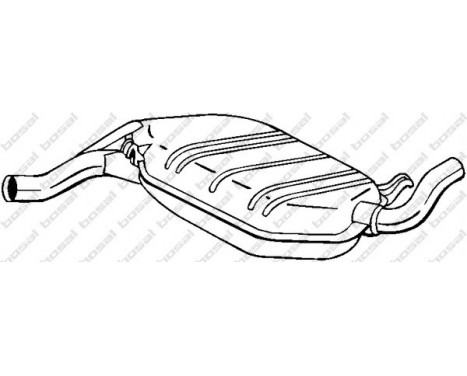 Middle Silencer 105-125 Bosal