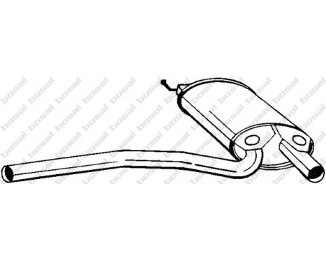 Middle Silencer 105-165 Bosal