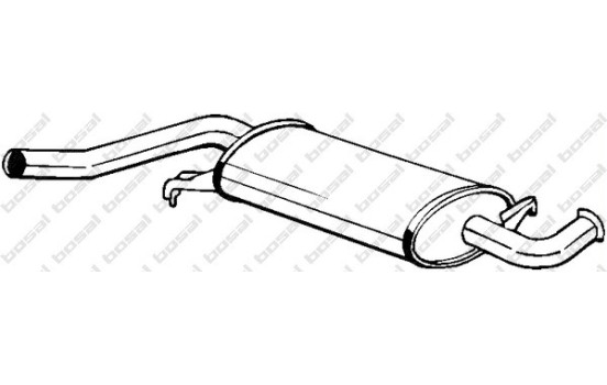 Middle Silencer 105-971 Bosal